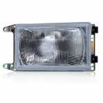 Farol principal do lado direito com lente de vidro para lâmpada H4 Volkswagen Gol Parati Saveiro Voyage G1