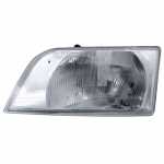 Farol principal lado esquerdo com lente de vidro para lâmpada H4 Volvo NH12