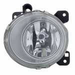 Farol auxiliar antineblina lado direito com lente de vidro para lâmpada H1 Scania S5