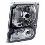 Farol principal com lanterna dianteira de pisca cristal lado esquerdo com lente de vidro para lâmpada H4 Volvo VM 260 330 17210