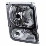 Farol principal com lanterna dianteira de pisca cristal lado direito com lente de vidro para lâmpada H4 Volvo VM 260 330 17210