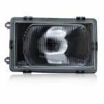 Farol principal lado direito com lente de vidro para lâmpada H4 Volkswagen Gol Saveiro G1