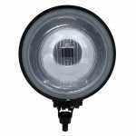 Farol auxiliar de milha (longo alcance) redondo lado direito/esquerdo com lente de vidro para lâmpada H3 universal / Mercedes-Benz caminhões