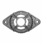 Mancal dianteiro (motriz) do alternador Bosch NCB1 Agrale MT12 Volvo FH12 FH16 FM12 NH12 B7 B9 B10 B12 - vista frontal