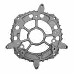 Mancal traseiro (coletor) do alternador Bosch NCB1 Marcopolo Volare Mercedes-Benz Volkswagen Constellation Worker - vista frontal