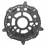 Mancal traseiro (coletor) do alternador Bosch HD10LEB MAN caminhão TGA TGL TGS TGX ônibus HOCL Lion's City Coach Regio - vista frontal