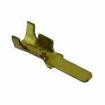 Terminal latão macho curto / espada sem trava tamanho 2.8mm