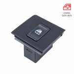 Botão/interruptor de vidro elétrico simples porta dianteira lado direito Fiat Elba Fiorino Prêmio 1984 até 2004 Uno Mille 1984 até 2013