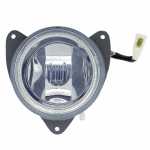 Farol auxiliar antineblina redondo Ø 120mm lado direito/esquerdo com soquete e lente de vidro para lâmpada H3 universal / Ford EcoSport