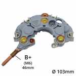 Retificador do alternador 80A Denso Toyota Camry Corolla Land Cruiser Yaris