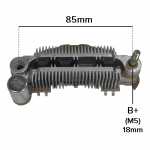 Retificador do alternador 60A / 65A / 70A / 80A Mitsubishi KIA Sephia Sportage Mazda 323 RX-7 - ligações