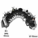 Retificador do alternador 60A / 65A / 70A / 90A / 110A Denso/Magneti Marelli A115I / A115IM Chevrolet GM Celta Corsa Prisma Fiat Doblò Palio Siena Stilo Strada Uno