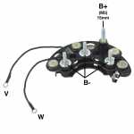 Retificador do alternador 65A Lucas Indiel Prestolite Thermo King refrigerador SB190 SB200 SB210 SB300 SB310 SB-II SB-III SL100 SL200 SL300 SL400 SMX