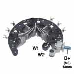 Retificador do alternador 220A Valeo FG18S / FG23S / FGN18S BMW 750 X5 Mercedes-Benz MB Sprinter