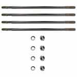 Kit parafuso prisioneiro com porca para fechamento dos mancais do motor de partida Delco Remy Chevrolet GM C10 C20 Chevrolet GM Opala Veraneio Clark empilhadeira