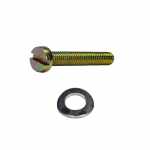 Kit parafuso cabeça cilíndrica com arruela curva de pressão para fixação do retificador no alternador Bosch GCA / K1 / KC