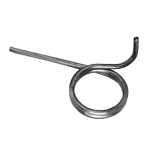 Mola helicoidal de torção (esquerda) de espessura de 1mm diâmetro externo 11mm e altura 3mm para reparo da alavanca chave de seta