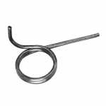 Mola helicoidal de torção (direita) de espessura de 1mm diâmetro externo 11mm e altura 3mm para reparo da alavanca chave de seta