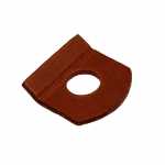 Placa isolante cantoneira para saída do borne positivo do motor de partida Bosch KB (pequeno, médio e grande)