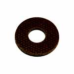 Arruela lisa de celeron 6 x 16 x 1.5 mm para isolamento elétrico