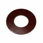 Arruela lisa de fenolite 14 x 30 x 1 mm para encosto do coletor do induzido no mancal traseiro do motor de partida Delco Remy Chevrolet GM A10 C10 Opala