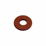 Arruela lisa de fibra 6 x 16 x 1.5 mm para isolamento elétrico