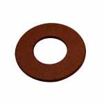 Arruela lisa de fibra 17 x 35 x 1.5 mm para encosto do coletor do induzido no mancal traseiro do motor de partida Bosch Mercedes-Benz