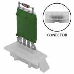 Resistência do eletroventilador interno da caixa evaporadora do ar-condicionado Valeo Chevrolet GM Corsa Meriva Montana Renault Logan Sandero