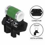 Resistência do eletroventilador/ventoinha do radiador Fiat Stilo (diâmetro do enrolamento aproximadamente 25mm)