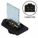 Resistência do eletroventilador interno da caixa evaporadora do ar-condicionado Hyundai HB20 HB20s Tucson Veloster KIA Sportage