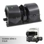 Eletroventilador interno caixa ar forçado 24V Scania série 5 S5 P/G/R