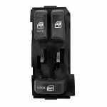 Botão/Interruptor de vidro elétrico duplo com trava 13 terminais porta dianteira lado esquerdo Chevrolet GM S10 Blazer 1995-2011