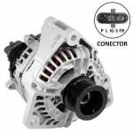 Alternador 24V 80ABosch NCB1 Volkswagen VW Constellation Titan Tractor Worker 9150 13180 13190 14190 15180 15190 17190 17250 19320 24250 24320 25320 31260 31320 com polia 8PK