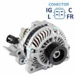 Alternador 12V 90A Mitsubishi A2TC Honda Civic HR-V motor R18A1 i-VTEC 1.8