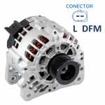 Alternador 12V 90A Valeo SG9B Volkswagen VW Gol G2 G3 G4 G5 G6 Saveiro Voyage G5 G6 Fox Spacecross Spacefox com motor EA111 / EA113
