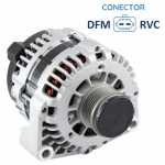 Alternador 12V 140A Delco Remy Chevrolet GM S10 Trailblazer 2.8 motor GM Duramax XLD28
