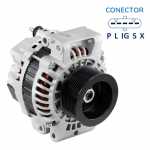 Alternador 24V 100A Mitsubishi A4TR / A4TRG Scania série S5 S6 NTG G360 G440 G480 P230 P270 P310 P340 P420 R380 R400 R420 R440 Highline Streamline