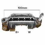Retificador do alternador 85A / 90A / 100A / 110A / 120A Mitsubishi Pajero 3.0 3.5 Sport Chevrolet GM Omega australiano Nissan Pathfinder empilhadeira Scania P124 R124 T124 série 4 - ligações