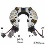 Retificador do alternador 35A / 45A Caterpillar pá carregadeira Maxloader Yto pá carregadeira ZL50F - ligações