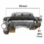 Retificador do alternador 70A / 80A / 90A Mitsubishi Honda Accord Mazda 323 626 MX-3 Xedos - ligações