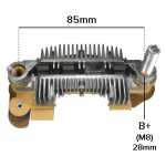 Retificador do alternador 40A / 60A Mitsubishi L200 Volvo VM210 VM240 VM260 VM310 - ligações
