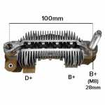 Retificador do alternador 80A / 100A / 110A Mitsubishi Lancer Outlander Hyundai Galloper Suzuki Jimny