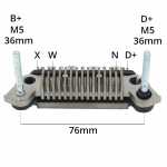 Retificador do alternador 40A / 50A / 60A Nikko Komatsu escavadeira motoniveladora pá carregadeira trator de esteiras