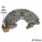 Retificador do alternador 100A / 130A Denso Chrysler Grand Voyager Sebring Jaguar X-Type Jeep Grand Cherokee - ligações