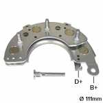 Retificador do alternador 25A / 35A / 40A / 50A / 60A / 70A Hitachi Isuzu Campo Trooper Nissan Terrano - ligações