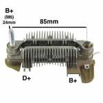 Retificador do alternador 80A / 85A Mitsubishi Chrysler Neon (c/ triodo)