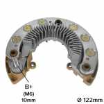 Retificador do alternador 150A Mitsubishi Ford Escape Focus Fusion Transit Mazda Tribute - ligações