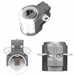 Porta-escovas 12V 7 x 5 x 15 mm para alternador Denso Honda Accord Civic CR-V Toyota 4Runner Corolla Hilux RAV4 - kit