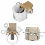 Porta-escovas 12V 7 x 5 x 15 mm para alternador Denso Chrysler LeBaron Grand Voyager Dodge Dakota Jeep Comanche Grand Cherokee Wrangler - kit