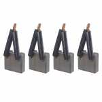 Jogo de escovas 24V 10 x 25 x 23 mm para motor de partida Iskra Case Fiat-Allis MAN